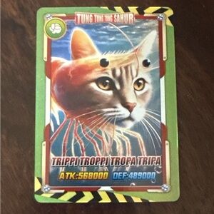 Italian Brainrot Cards 10 packs 5 cards each  Sealed